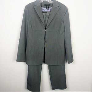 THE LIMITED | Gray Pants Suit Jacket Crop Pants M
